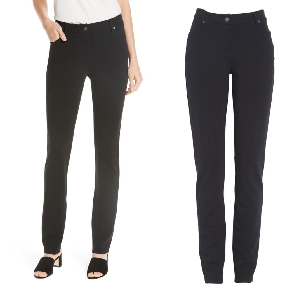 Eileen Fisher Skinny Ponte Knit Pants Size 6